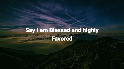 blessed & highly favored lyrics|blessed vs blest.